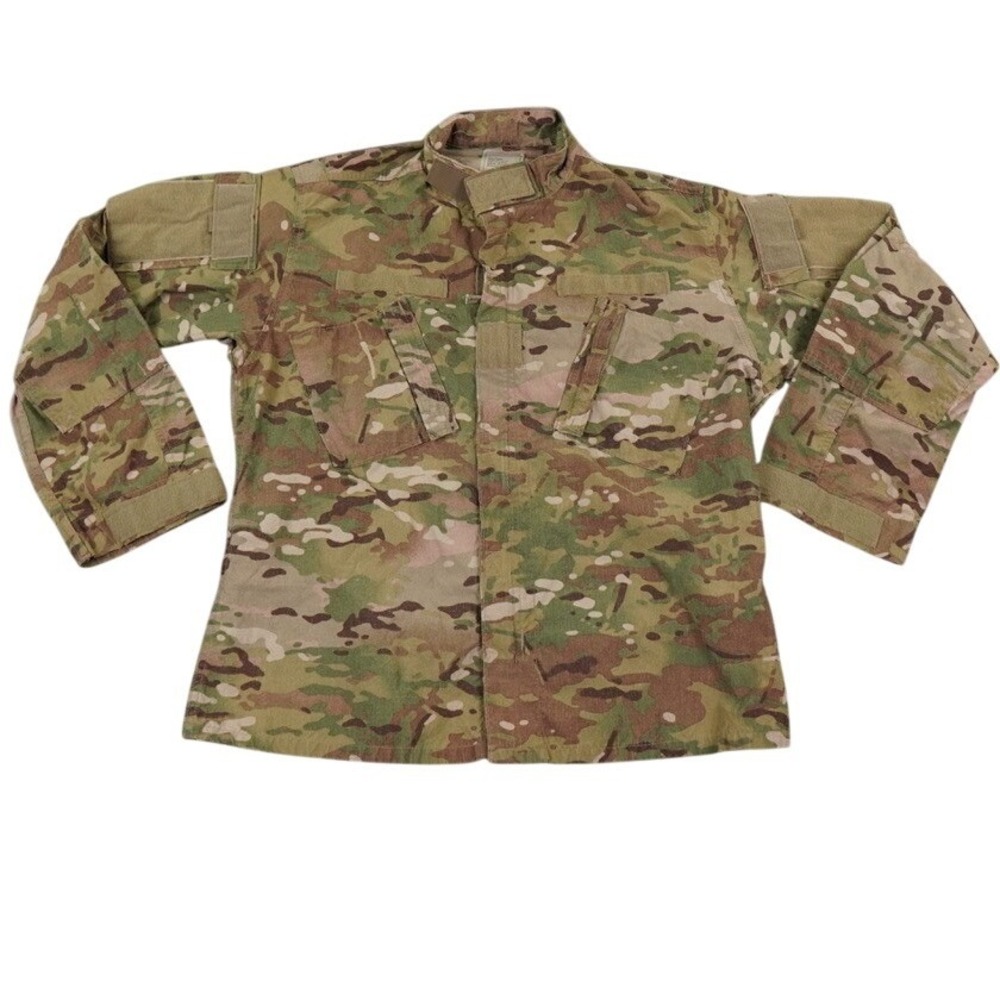 US Army OCP Multicam ACU Combat FR Jacket Men Large Regular Combat Insect Guard